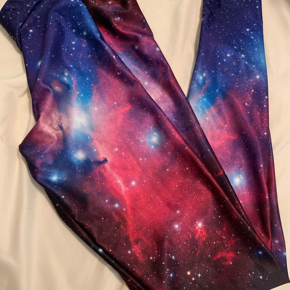 Black milk galaxy leggings!